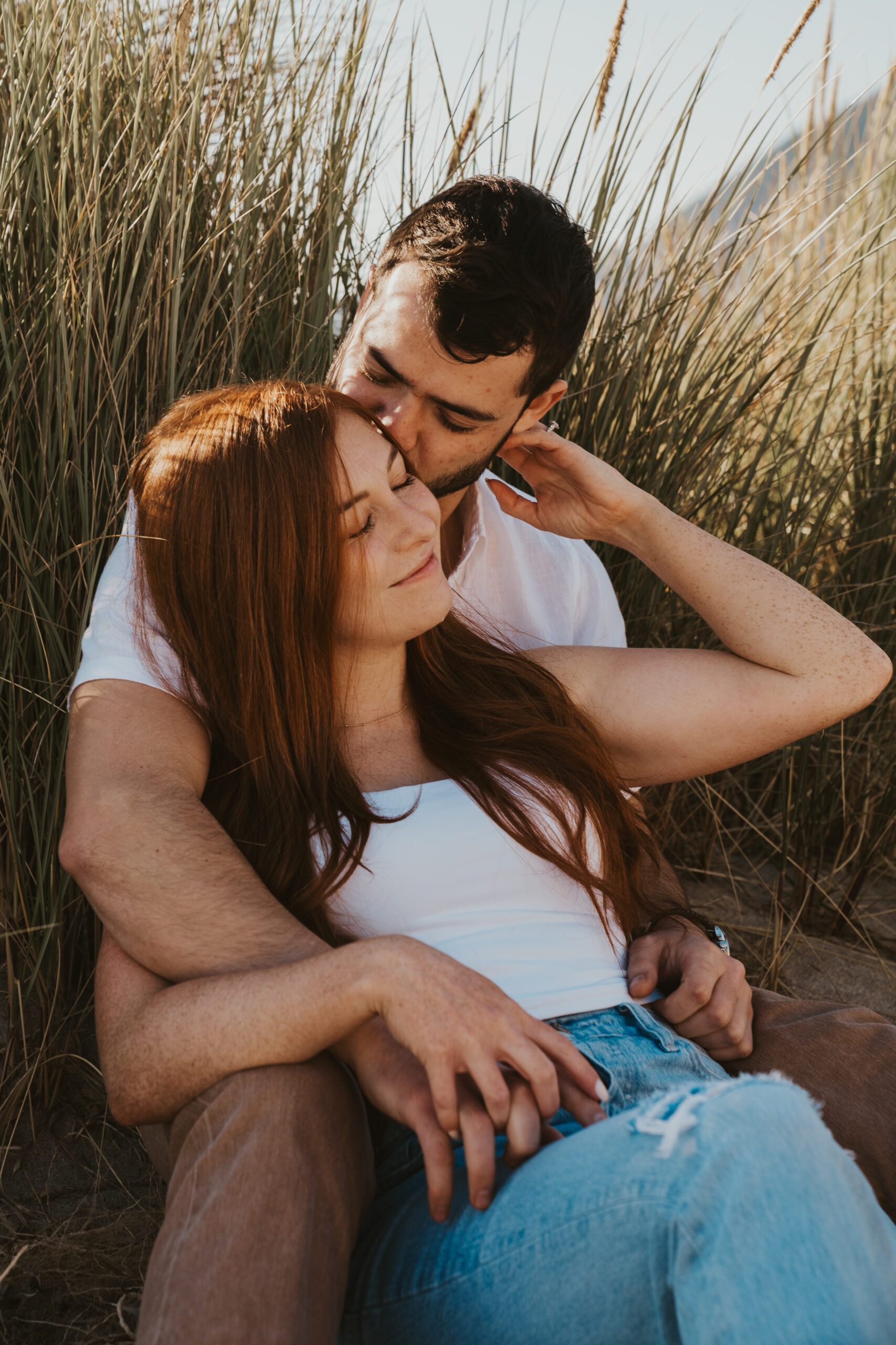 Golden Hour Engagement Session Coastal California